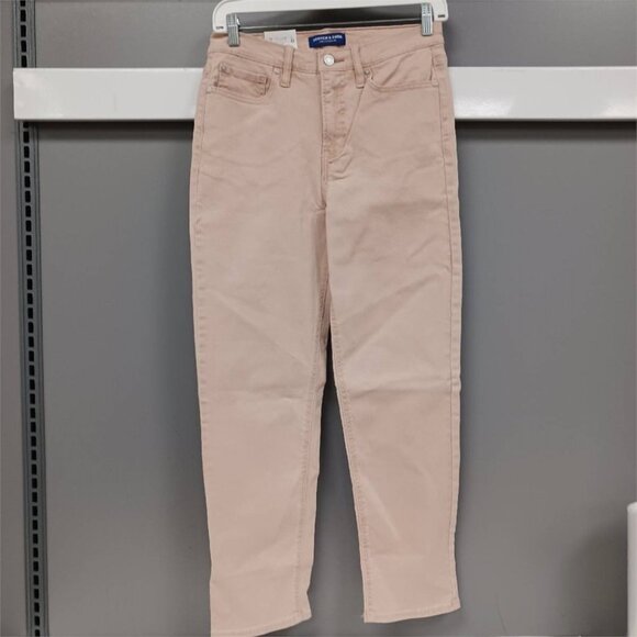 NWT Women’s Scotch & Soda Pink High Rise Slim Jeans Size 6 – Trendy Denim - Picture 1 of 11